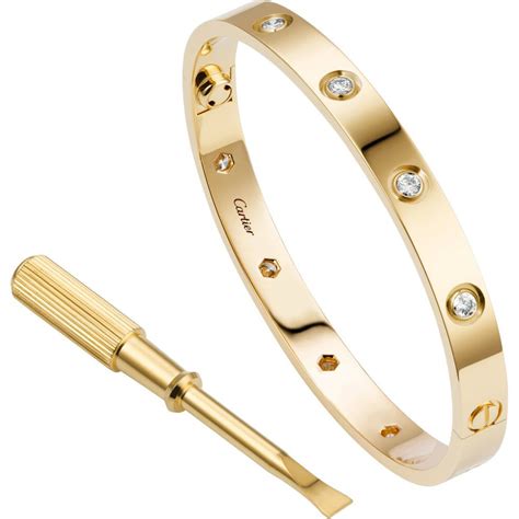 pulsera love cartier original